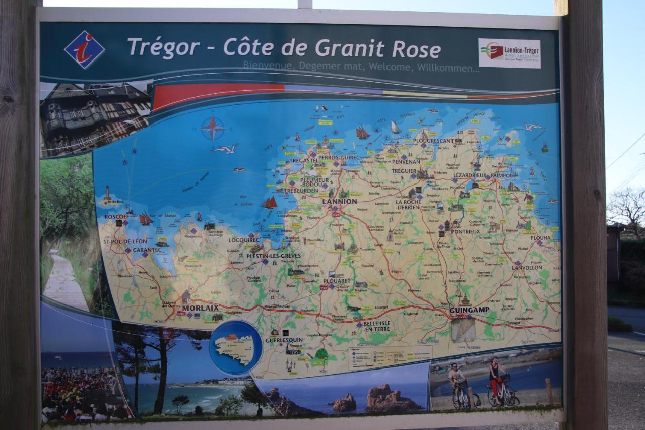 Maisonnette, Residence Les Gites De Trestel Trévou-Tréguignec 외부 사진